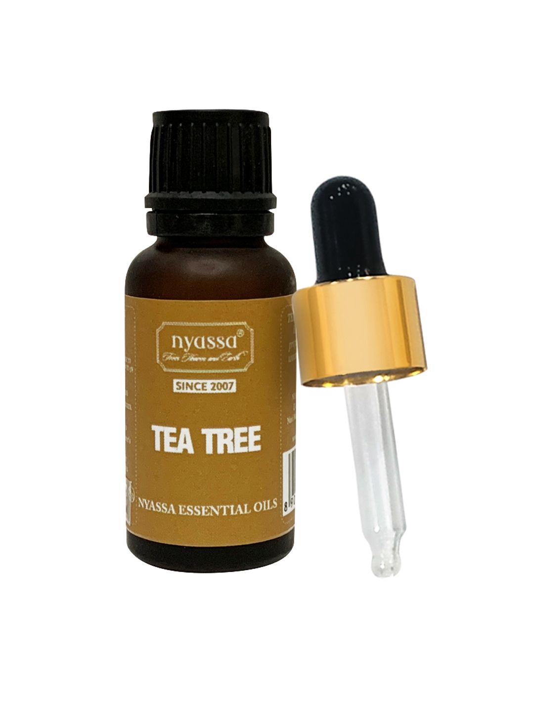 nyassa unisex tea tree essential oil 20ml