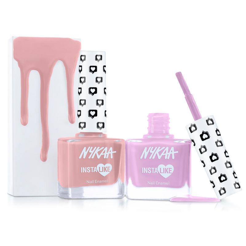 nykaa cosmetics instalike - parisian pink + lilac goals