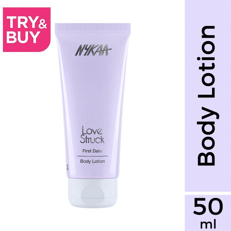 nykaa naturals love struck body lotion - first date