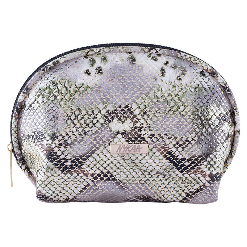 nykaa all thing glam makeup bag - pristine white