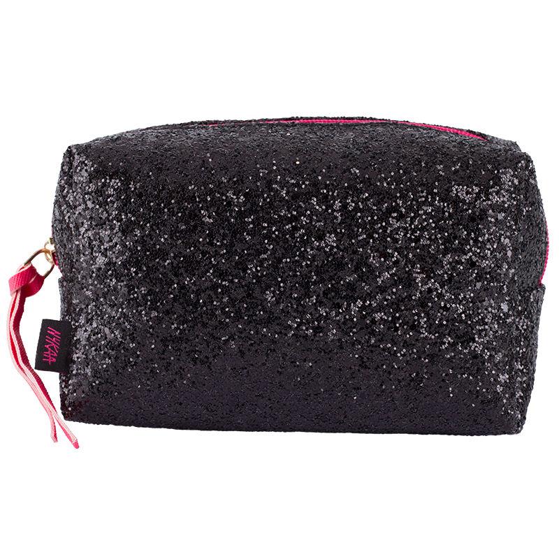 nykaa bling it on pouch - starry black