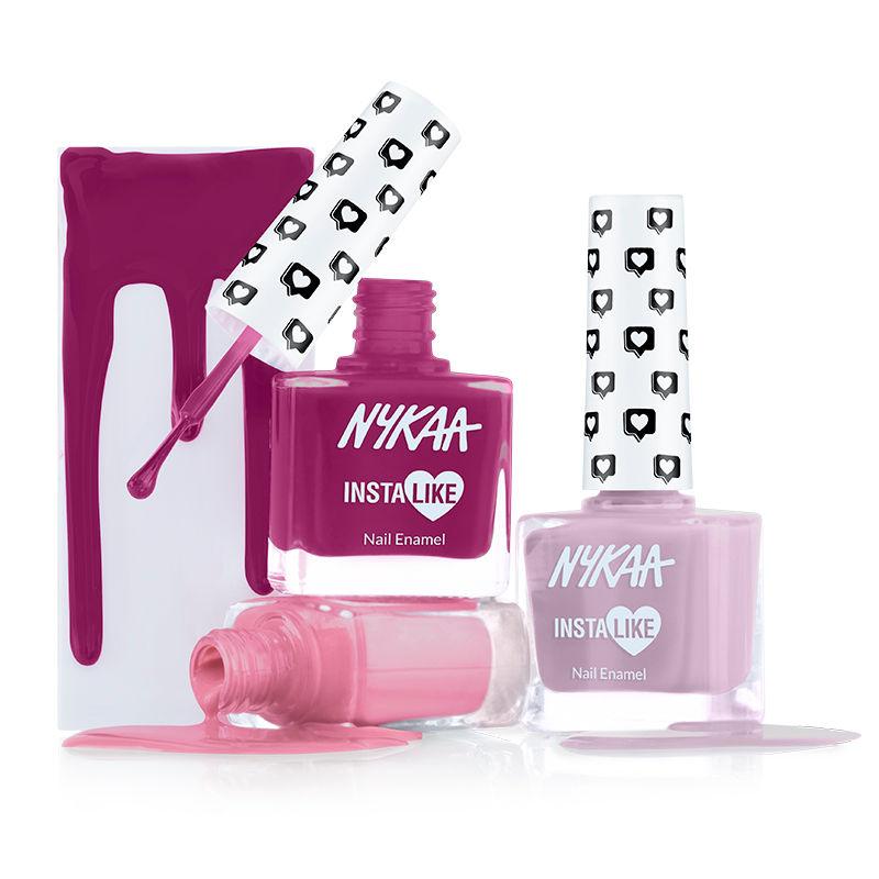 nykaa cosmetics instalike - magenta meme + mauve mood + pink potrait