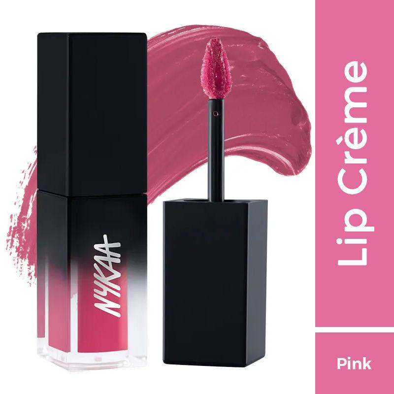 nykaa get set matte! demi matte lip cream liquid lipstick - squad