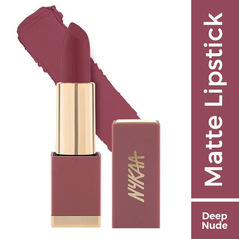 nykaa matte luxe lipstick - artisanal coffee