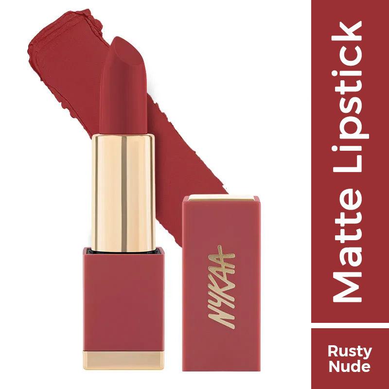 nykaa matte luxe lipstick - jager bomb