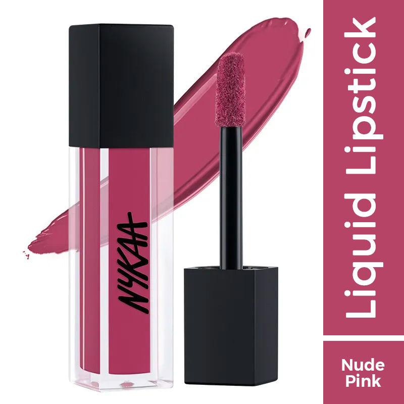 nykaa matte to last! mini liquid lipstick - boho 16