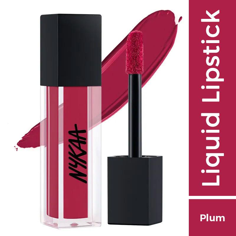 nykaa matte to last! mini liquid lipstick - maithili 25