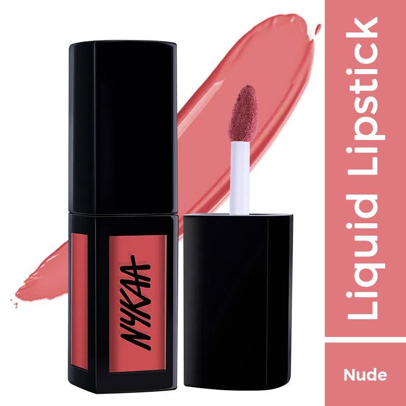 nykaa matte to last! transfer proof liquid lipstick - bombae -01