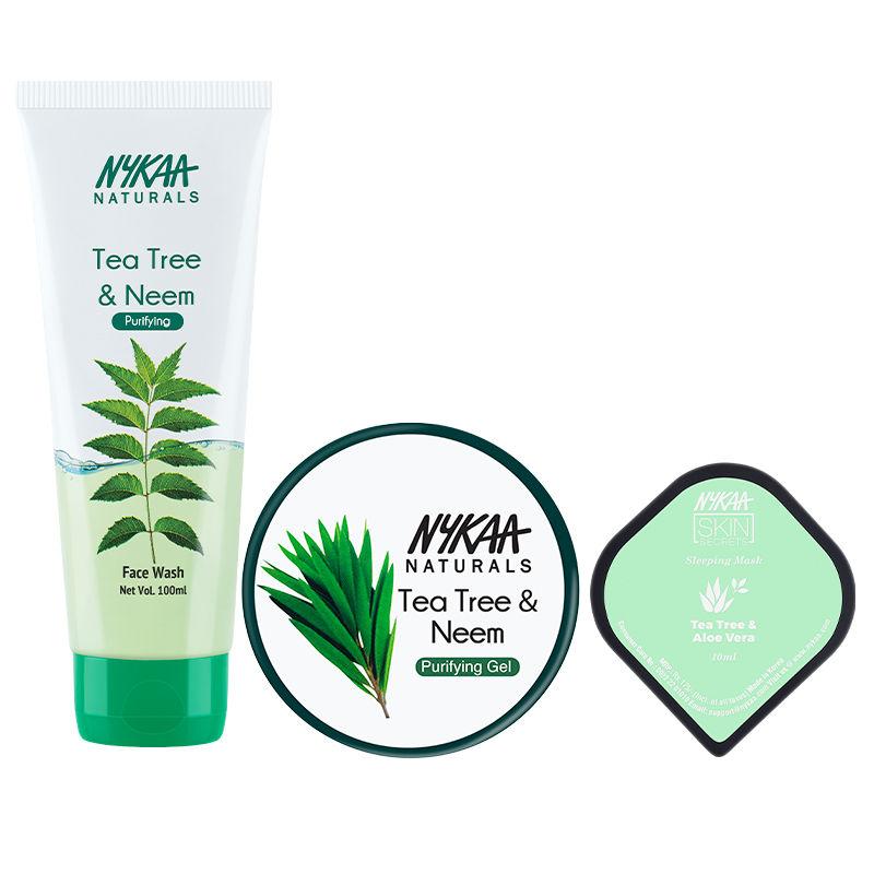 nykaa naturals skin purifying day & night regime