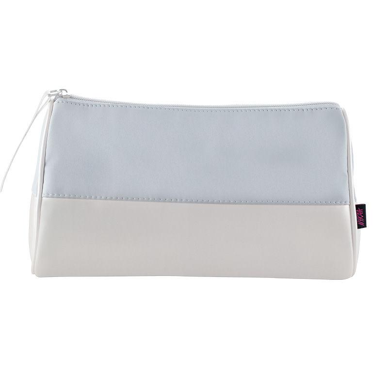 nykaa pastel me away makeup pouch - cool grey