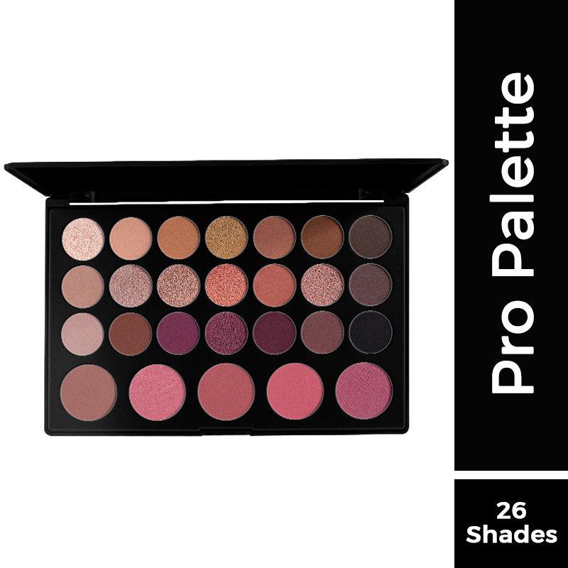 nykaa professional makeup palette - eyeshadow & blush