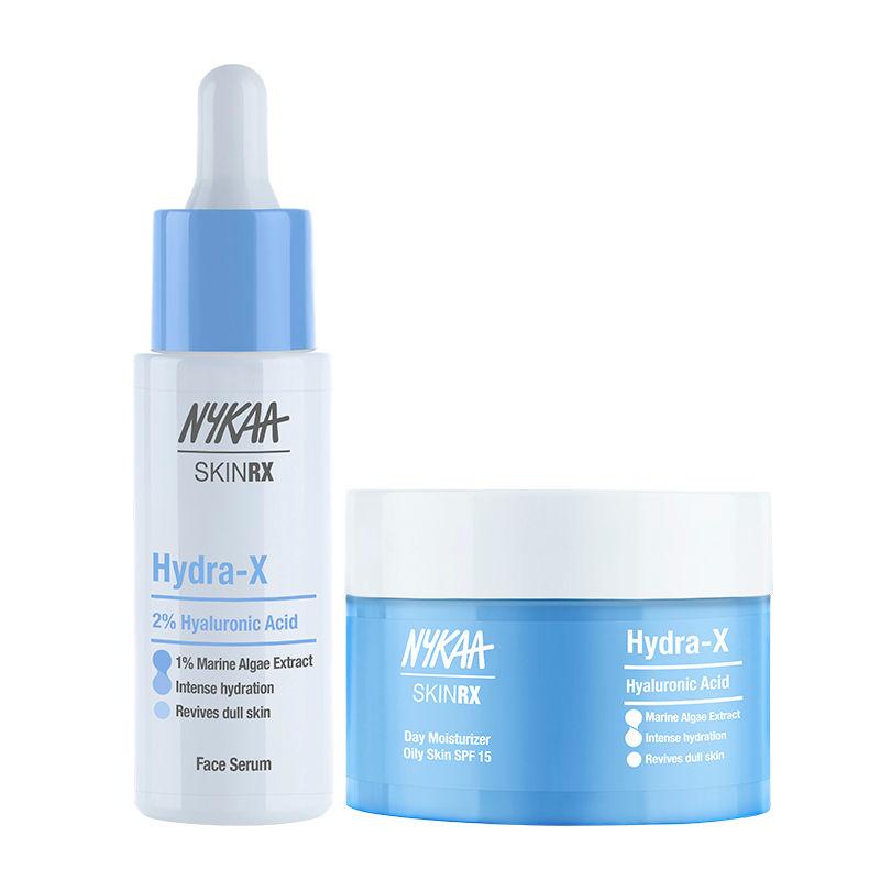 nykaa skinrx extreme hydration am combo for oily skin