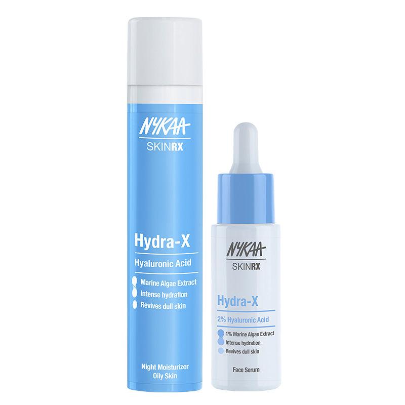 nykaa skinrx extreme hydration pm combo for oily skin