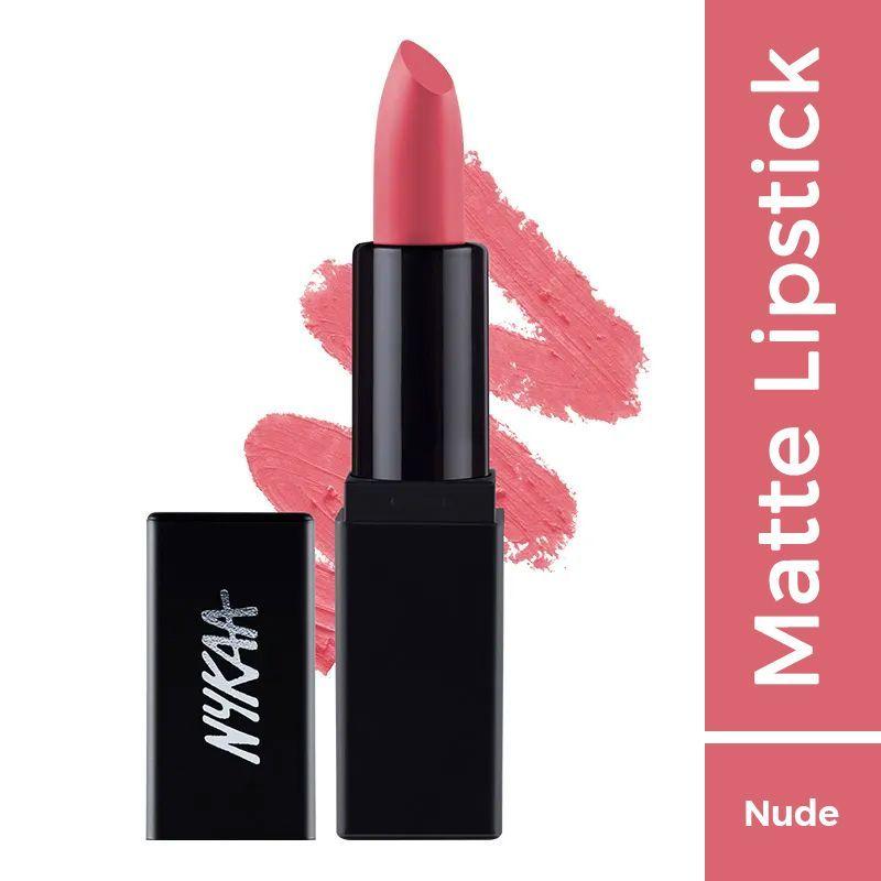 nykaa so matte! mini lipstick - 11 naughty nude