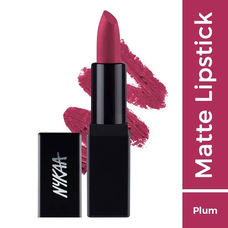 nykaa so matte! mini lipstick - 15 m sugar plum martini