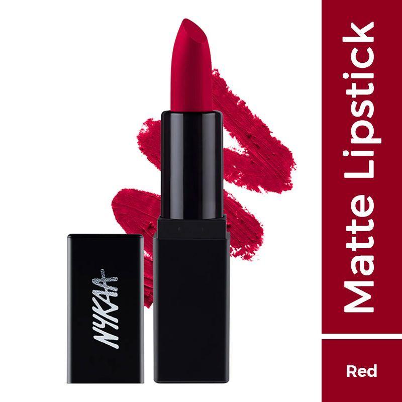 nykaa so matte! mini lipstick - 30 m regal ruby