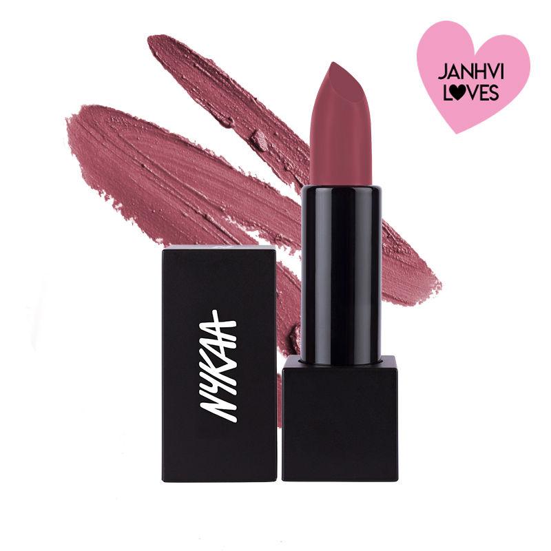 nykaa so matte lipstick - mulled wine 13 m