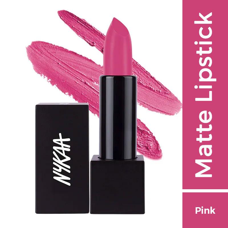 nykaa so matte lipstick - pink blush 31 m