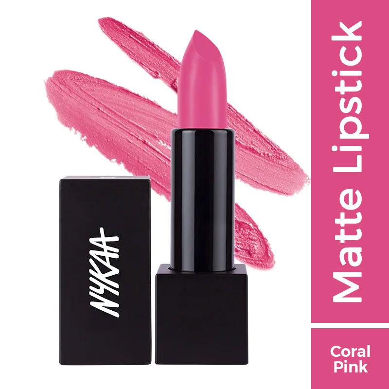 nykaa so matte lipstick - racy rose 04 m