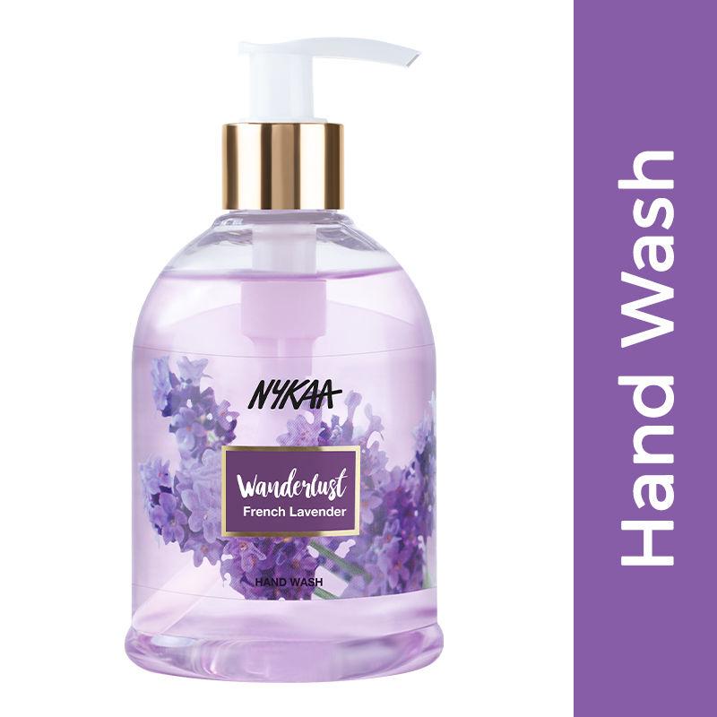 nykaa wanderlust handwash - french lavender