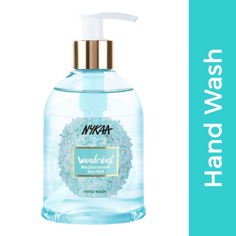 nykaa wanderlust handwash - mediterranean sea salt