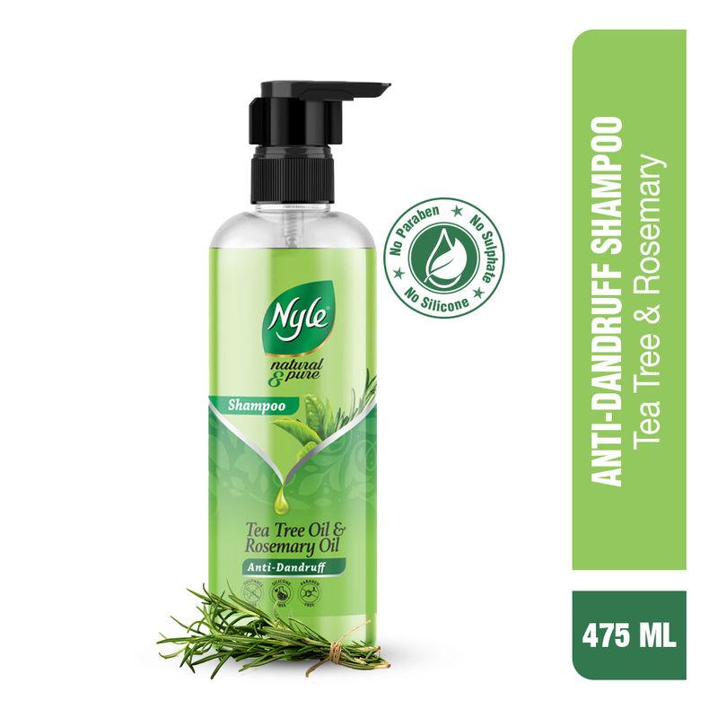 nyle natural & pure anti dandruff shampoo