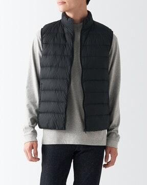 nylon light-weight pocketable down vest