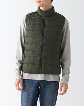 nylon light-weight pocketable down vest