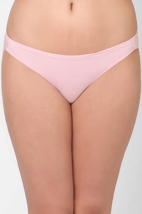 nylon women's panty pack of 1 - pink