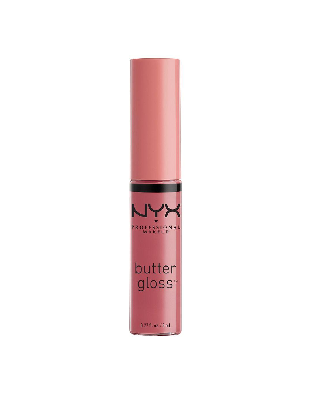 nyx professional makeup butter gloss non-sticky lip gloss 8ml - angel food cake