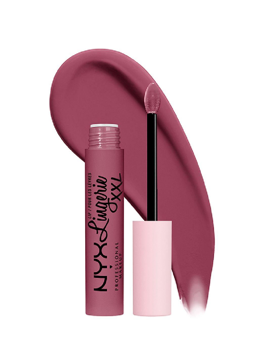 nyx professional makeup lip lingerie xxl matte liquid lipstick 4 ml - unlaced 16