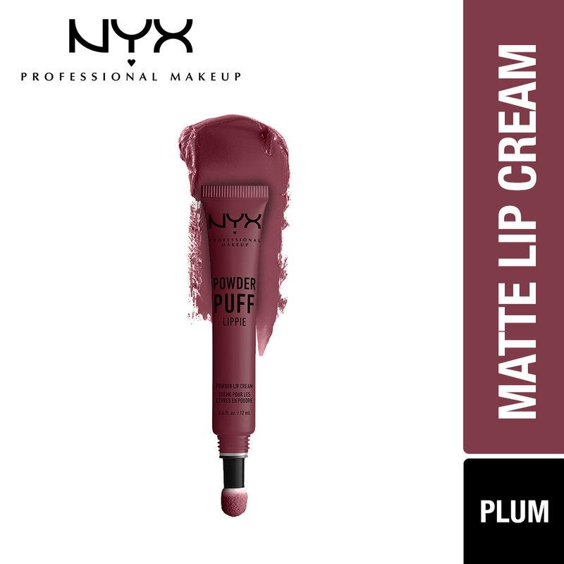 nyx professional makeup powder puff lippie cream