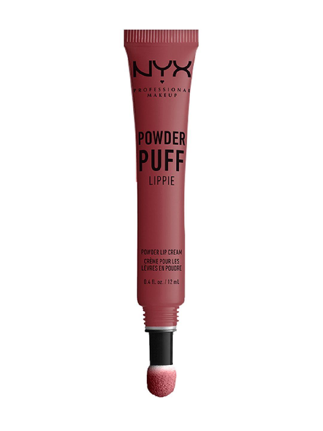 nyx professional makeup powder puff matte lippie cream 12ml - squad goals