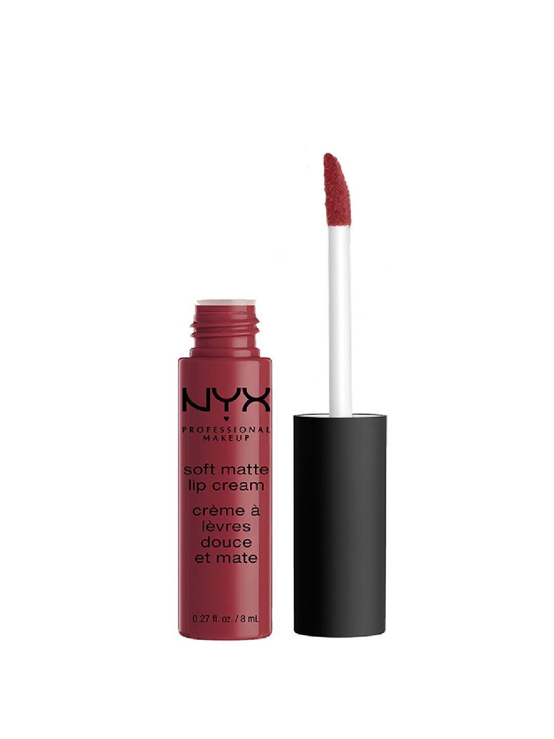 nyx professional makeup soft matte lightweight cream lipstick 8 ml - budapest 25