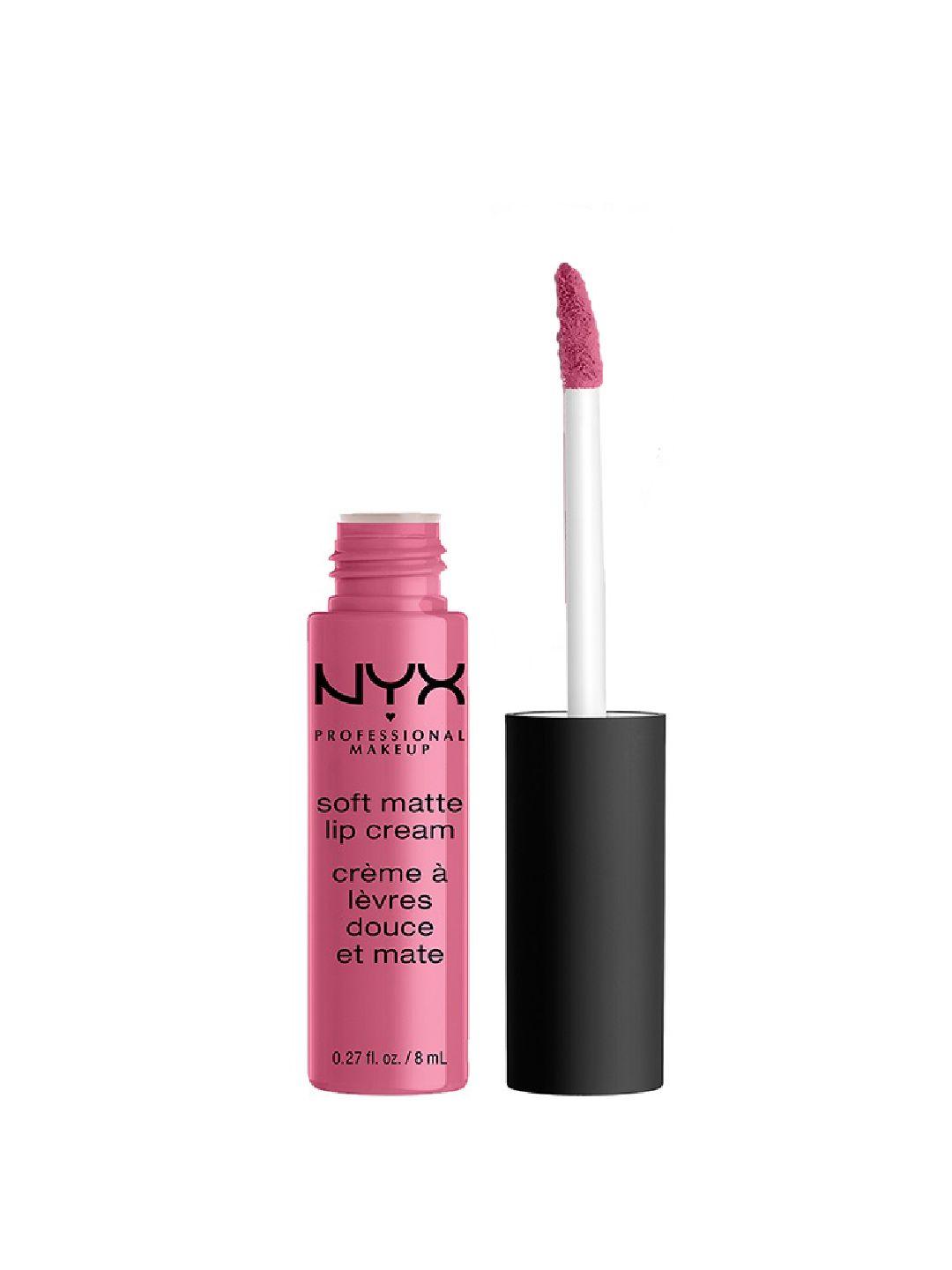 nyx professional makeup soft matte lightweight cream lipstick 8 ml - montreal 61