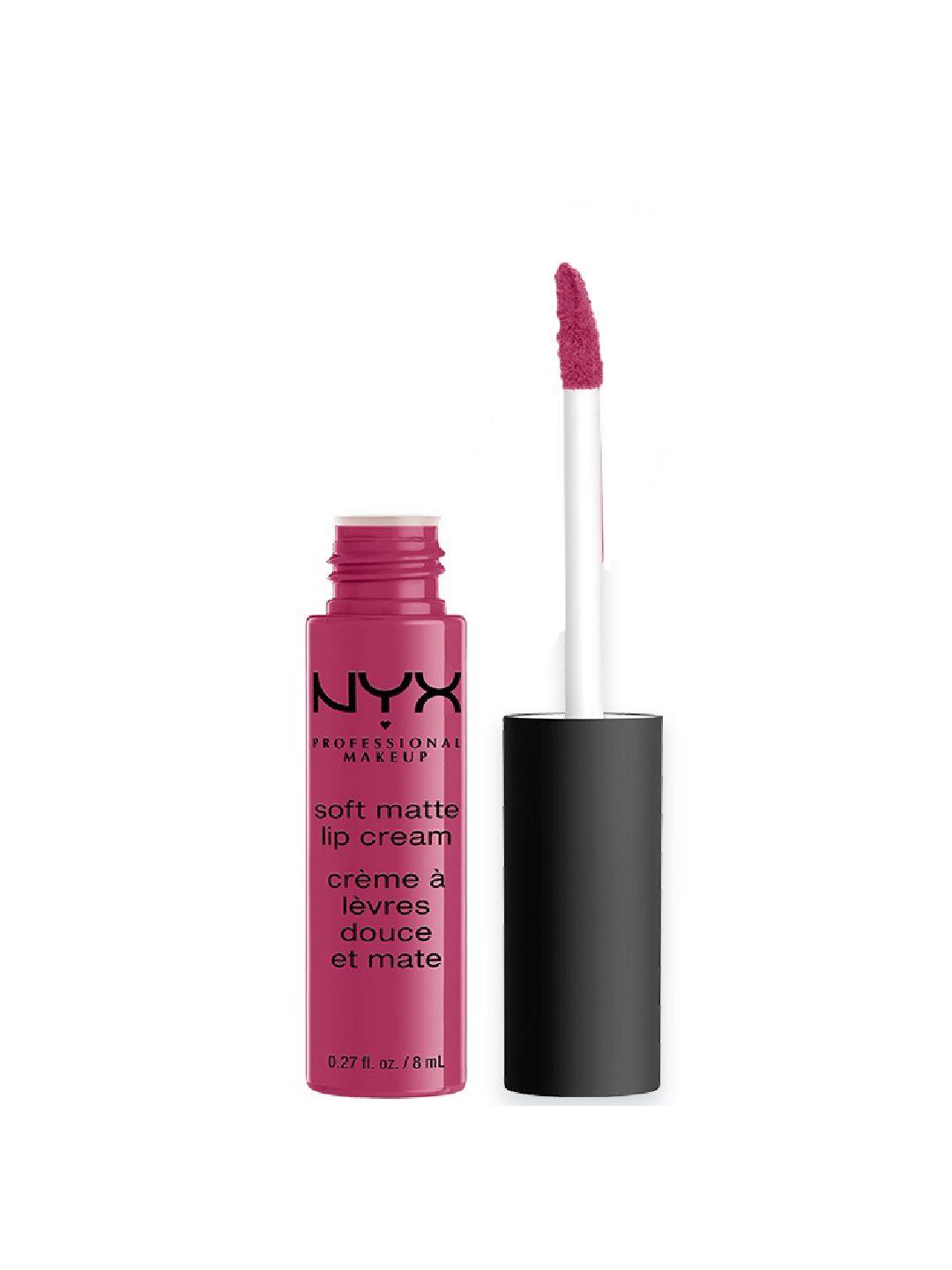 nyx professional makeup soft matte lightweight cream lipstick 8 ml - prague 18