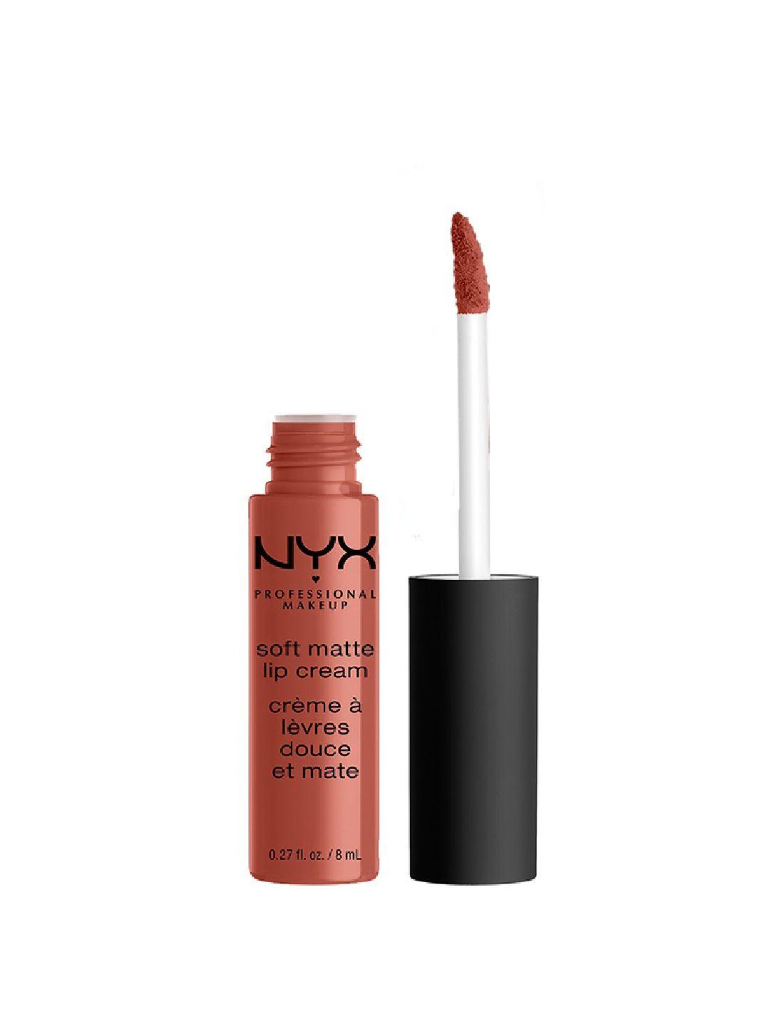 nyx professional makeup soft matte lightweight cream lipstick 8 ml - san fransisco 58