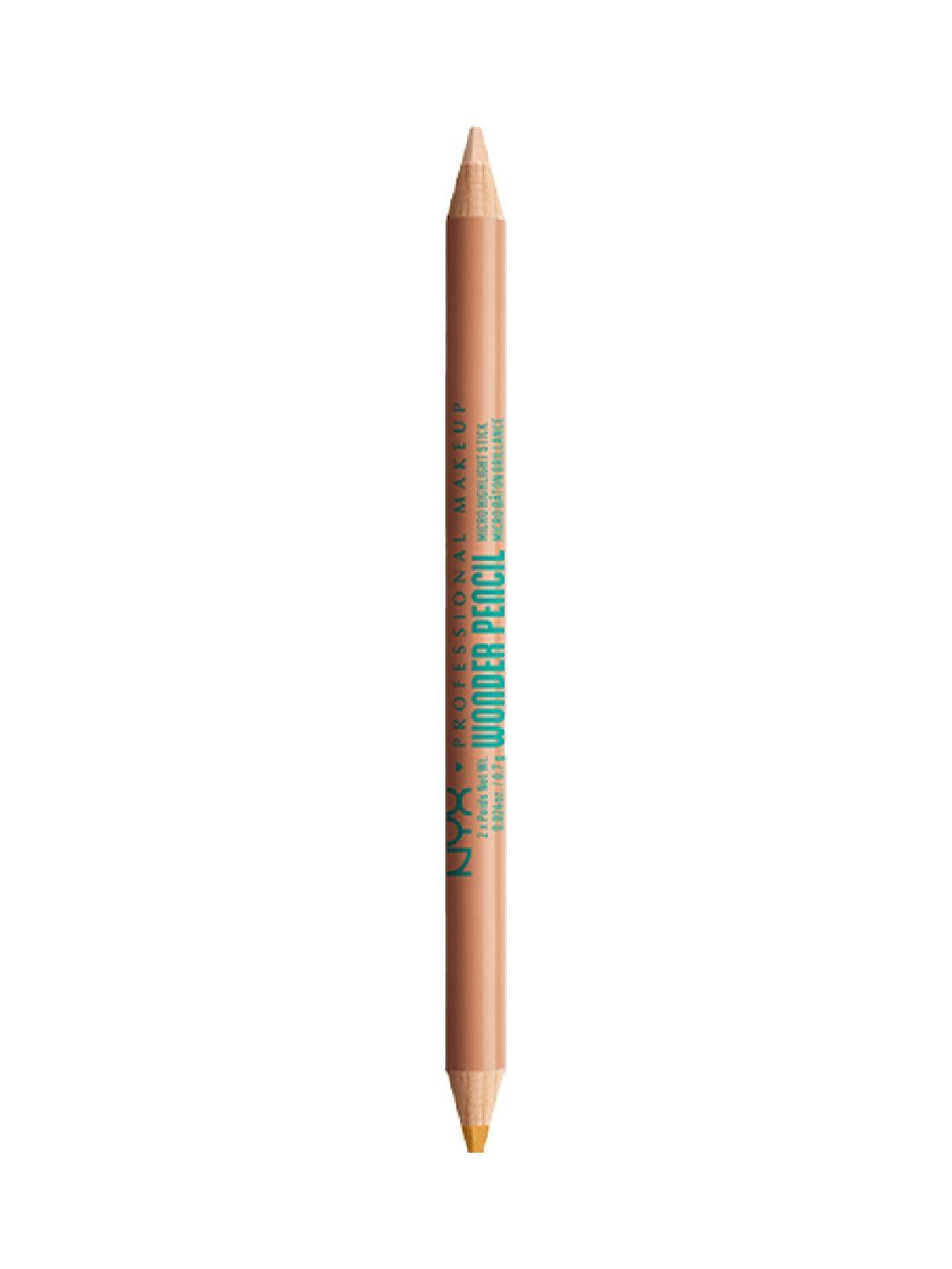 nyx professional makeup wonder pencil micro highlighter & concealer stick - deep 04