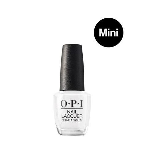 o.p.i nail polish mini - alpine snow ( 3.75 ml)