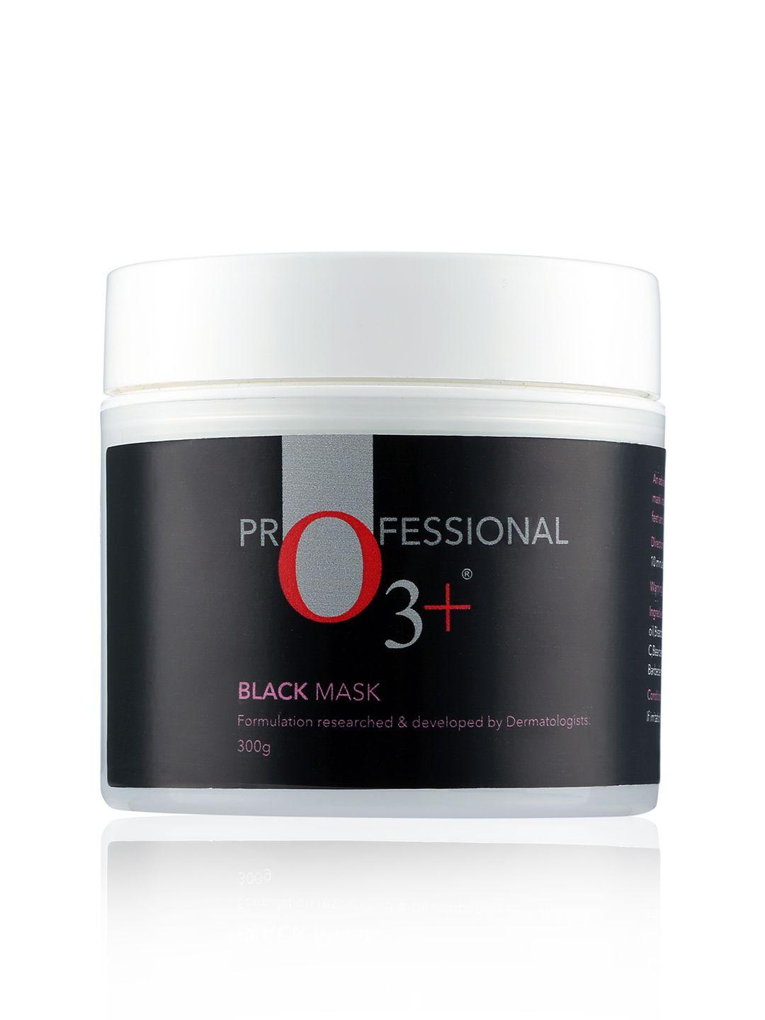 o3 professional unisex black mask 300 g
