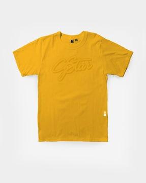 o3 signature logo print crew-neck t-shirt
