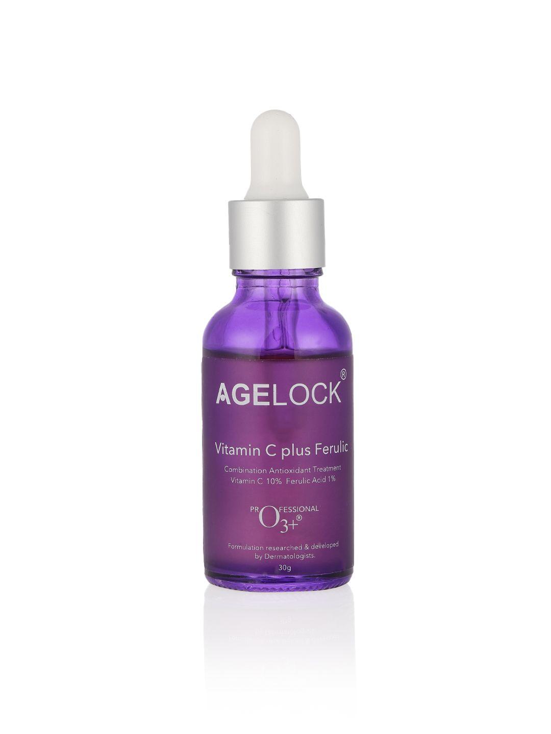 o3 unisex agelock vitamin c ferulic acid serum antioxidant face tone 30 g