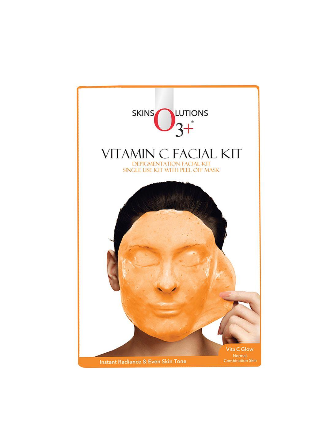 o3 vitamin c facial kit for instant radiance & even skin tone - 40g + 5ml