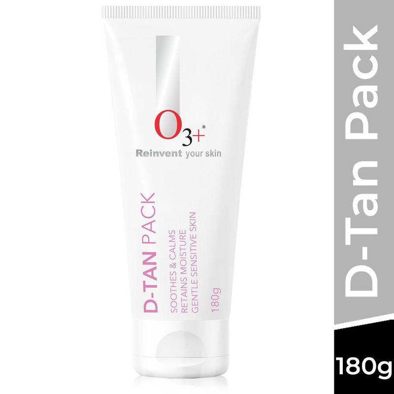 o3+ d-tan pack for instant tan removal for all skin types