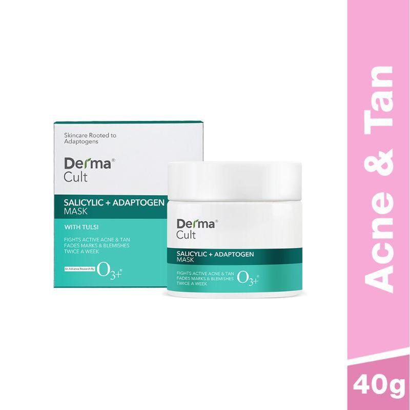 o3+ derma cult salicylic + adaptogen mask for acne marks & tan removal