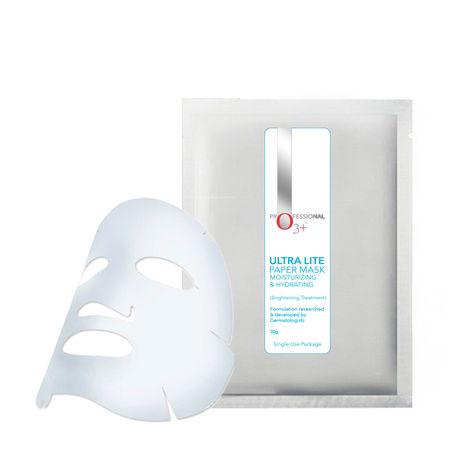 o3+ ultra lite moisturising & hydrating sheet mask set of 6(30g each)