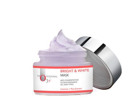 o3+ bright & white mask 50g