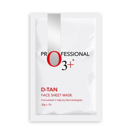 o3+ d-tan face sheet mask (30 g)