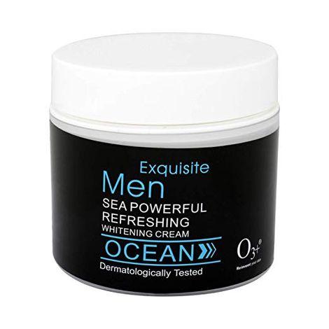 o3+ men sea powerful refreshing whitening cream(300ml)