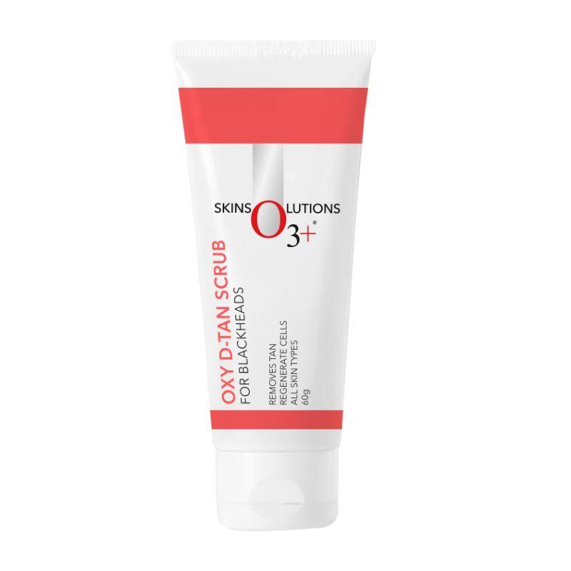 o3+ oxy d-tan scrub for blackheads